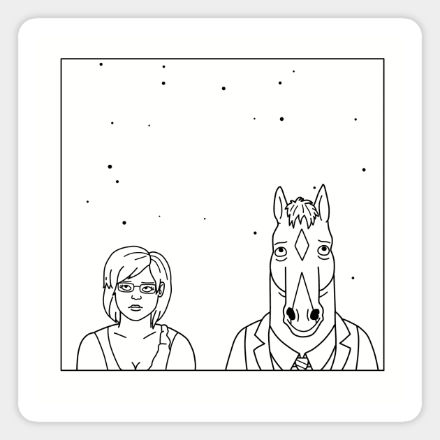 Bojack Horseman - Nice While It Lasted Magnet by reinmuthis